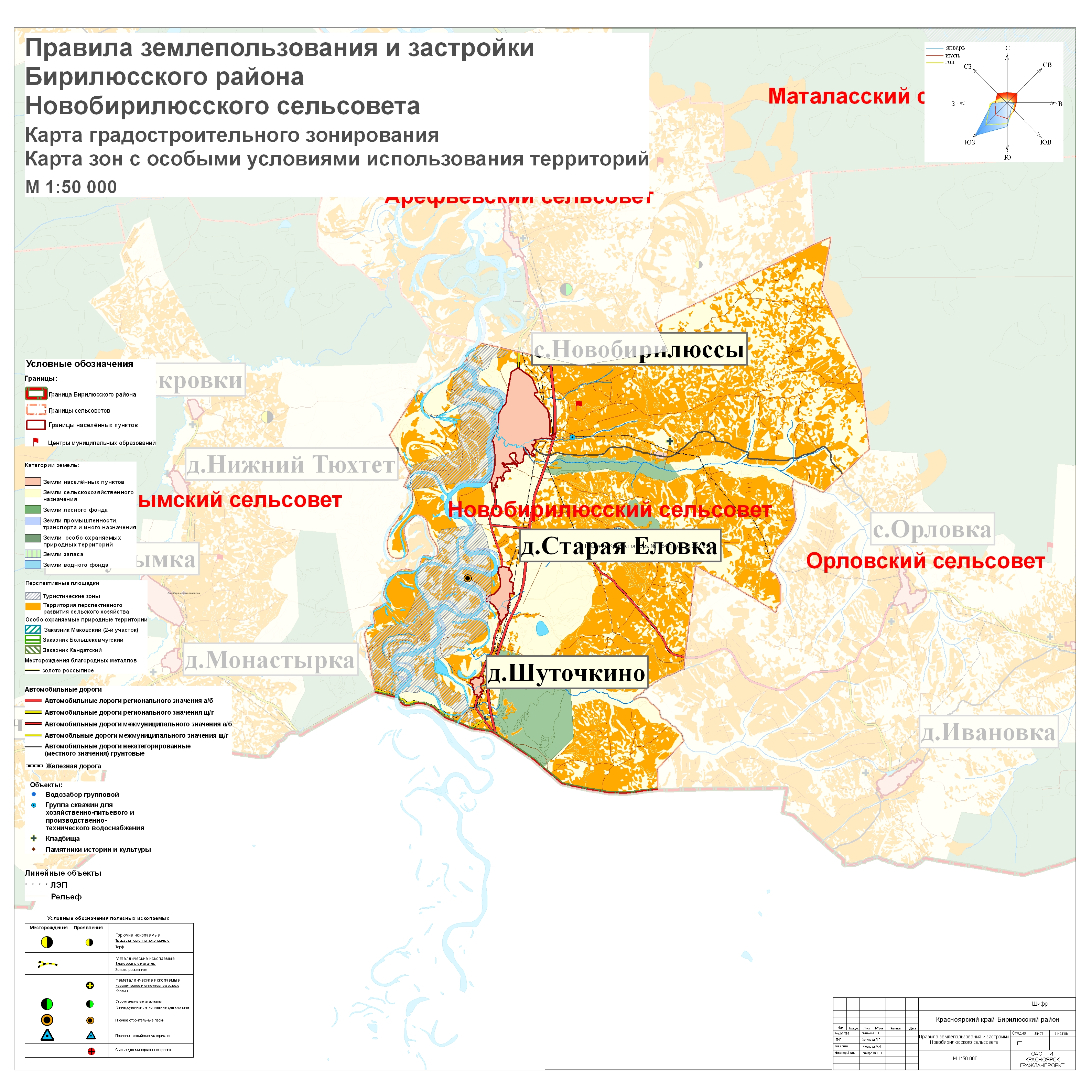 Новобирилюсский сельсовет.