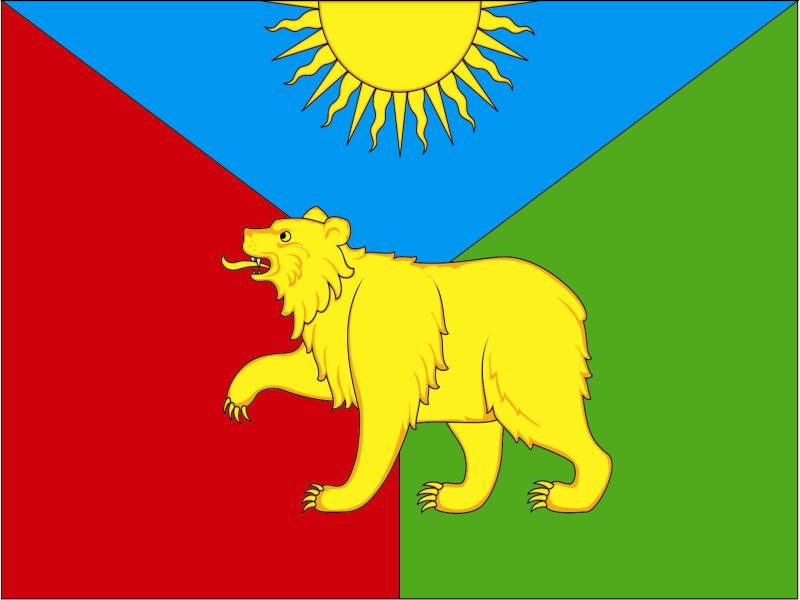 Флаг Бирилюсского района.